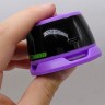 Колонка, высота 4 см, магнитная поверхность, подсветка, Bluetooth, встроенный аккумулятор, в коробке (ФИОЛЕТОВЫЙ)