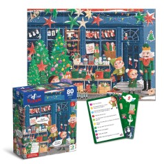 Пазл "Look and Find/Ищи и находи. Зимние праздники" 80 эл