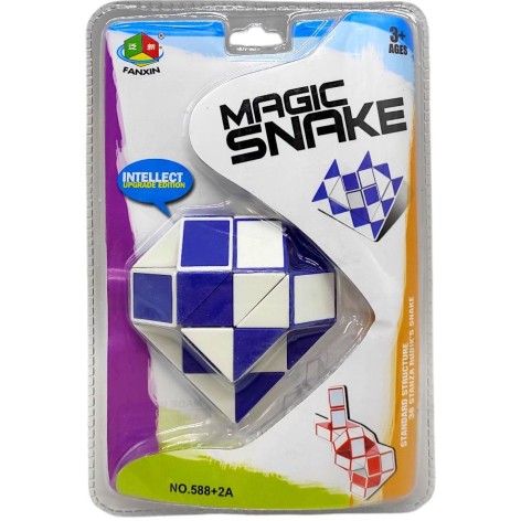 Кубик Змейка-бриллиант (СИНИЙ)