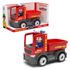 Іграшка MULTIGO Single FIRE – DROPSIDE WITHDRIVER пожежна вантажівка