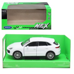 Машинка металлическая "Porsche Cayenne Turbo", белая
