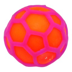 Игрушка "Мячик-антистресс", с пеной, 6 см (оранжевый)
