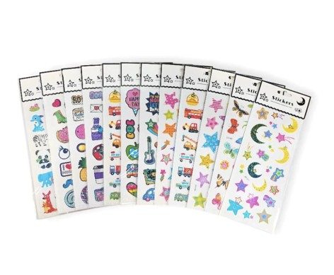 Наклейки дизайн "Stickers" (набор 6 шт)
