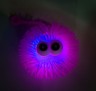 Светящийся мячик "Ёжик Глазастик", 10 см (фиолетовый)