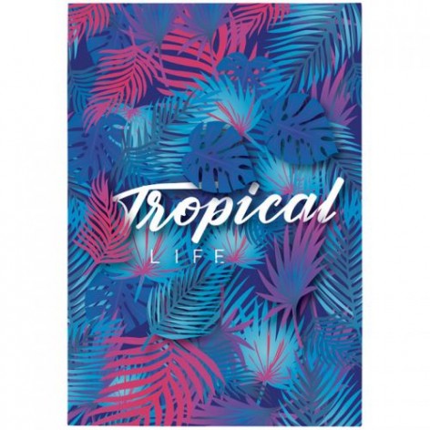 Блокнот планшет Tropical paradise, A5, 50 листов