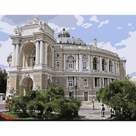 Картина по номерам "Жемчужина Одессы"  ★★★★