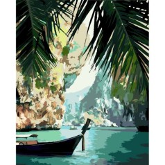[0092] Картина за номерами 0092 ОРТ Види на Тайланд 40*50