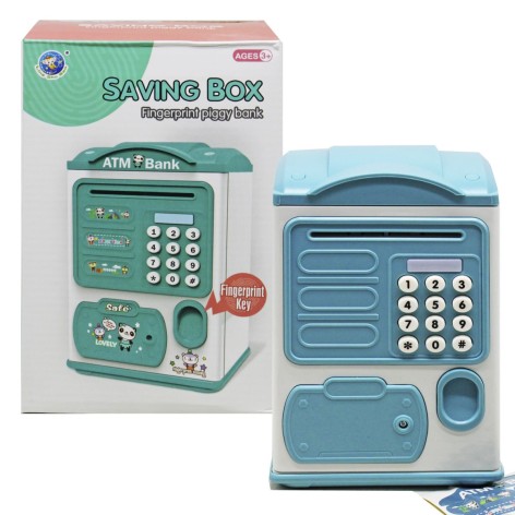 Копилка-сейв "Saving Box" (голубой)