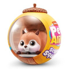 Интерактивная игрушка PETS ALIVE S1 – БЕЛОЧКА (коричневый)