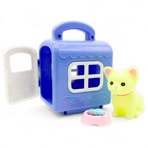 Ігровий набір "Тварина з перенесенням", блакитний (мікс видів)