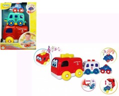 Набір пластикових машин