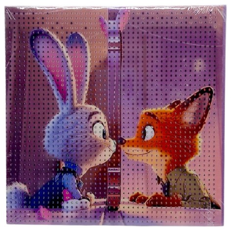 Алмазна мозаїка "Зоотропія" 20x20см (ВИД 3)