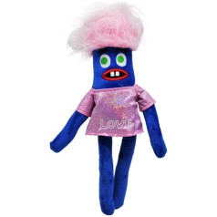 Мягкая игрушка "Nobody Sausage", синяя