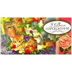 Конверт вітальний для грошей