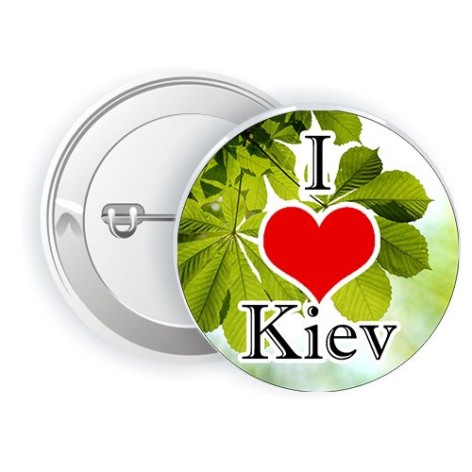 Значок "Я люблю Київ"