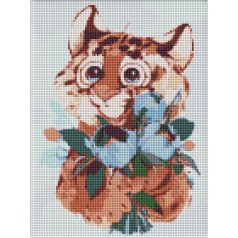 Алмазная мозаика "Маленький джентльмен" 30х40см