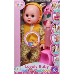 Пупс "Lovely Baby: Жираф" со звуком