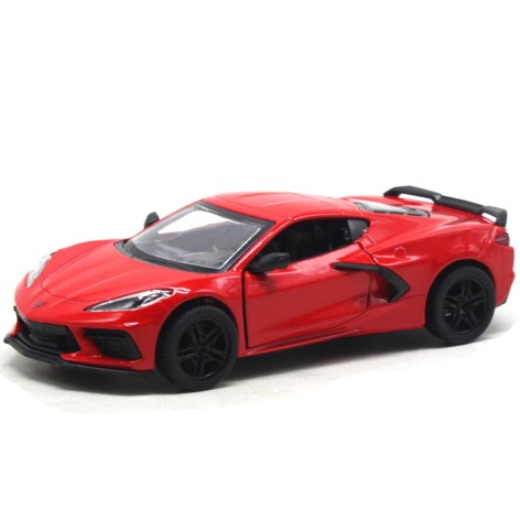 Машинка металлическая "Chevrolet Corvette 2021", красный
