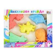 гр Крейда "Морський" 99993 (48) "4FUN Game Club", кольорова, 5 штук, у коробці