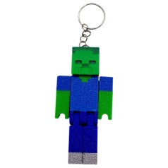 3D Брелоки MINECRAFT / МАЙНКРАФТ ZOMBIE / ЗОМБи KEYCHAIN, 3D печать