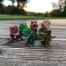 Резиновая игрушка "Динозавр" (коричневый)