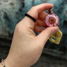 Брелок скляний "Квітка", вид 2