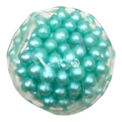 Антистрес Перли 6 см, (БІРЮЗОВІ)
