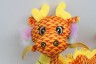 Мягкая игрушка "Китайский дракон" (оранжевый)