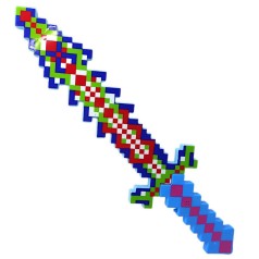 Меч Майнкрафт синій