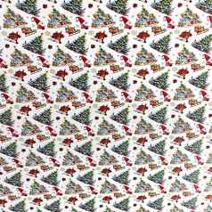 Бумага подарочная (100х70 см), 1 лист