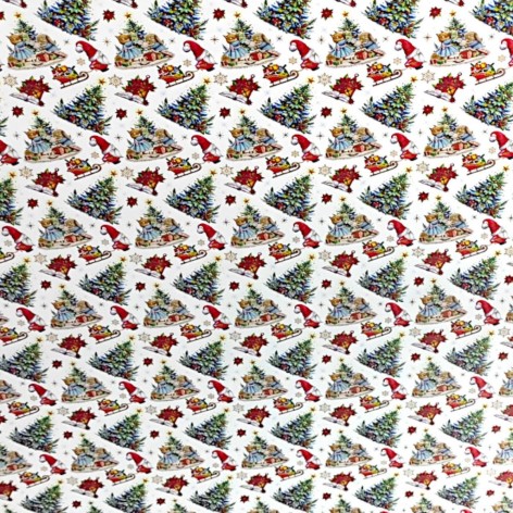 Бумага подарочная (100х70 см), 1 лист