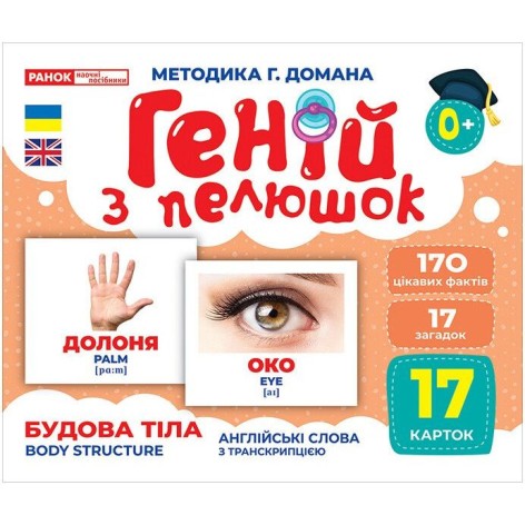 Геній з пелюшок. Будова тіла (демонстраційний матеріал)