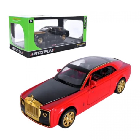 МАШИНА 1:24 ROLLS-ROYCE (КРАСНЫЙ)