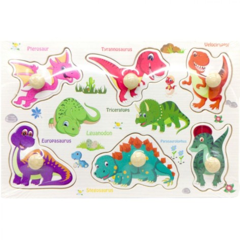 Доска логическая Дино