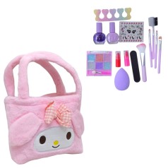 Сумочка мягкая с набором косметики "Sanrio: My Melody", (розовая)