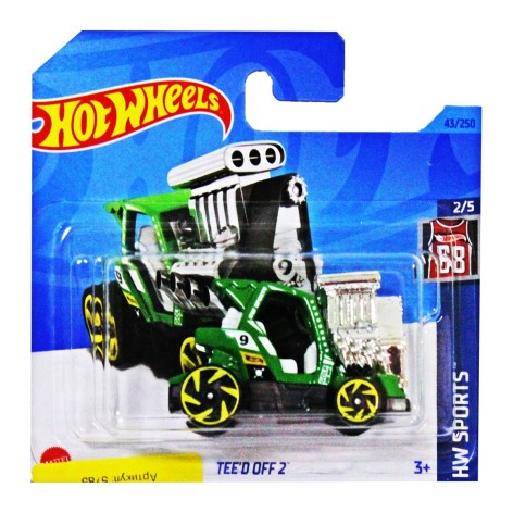 Машинка Hot Wheels Tee'd Off 2 зеленая