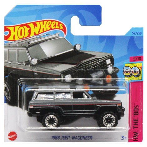 Машинка Hot Wheels  1988 Jeep WAGONEER сірий