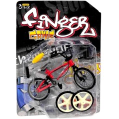 Набір фінгербайк, метал та аксесуари Крос 19 см(ЧЕРВОНИЙ)