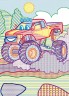 Книга "Великі водні розмальовки: Веселі перегони"