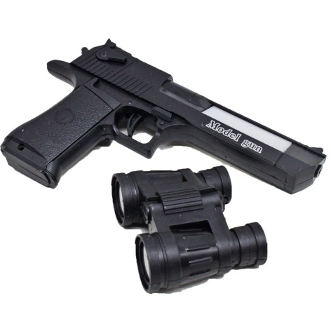 Пистолет музыкальный с биноклем "Desert Eagle"