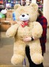 М'яка іграшка "Ведмедик", 110 см., коричневий