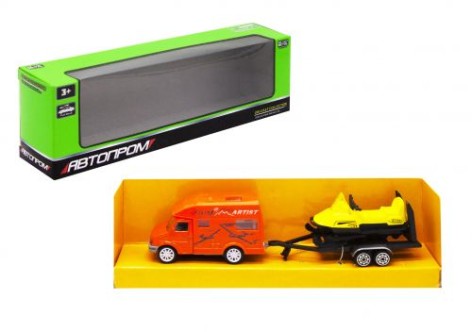 Машинка з причепом 