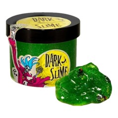 Слайм Dark slime із декором 100 г зелений