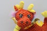 Мягкая игрушка "Китайский дракон" (красный)