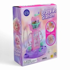 Набор для творчества "Bracelet Station", 39 элементов, станция для создания украшений, стразы, основа для украшений