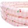 Intex Бассейн надувной Вишня, объем воды: 330л, d=147 см, высота 33 см, от 2х лет, в коробке