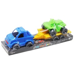 Набор авто "Kid cars Sport" (машинка синяя + квадроцикл зеленый)