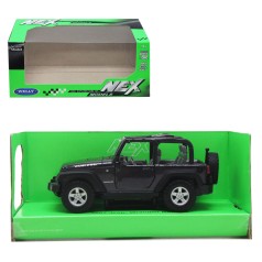 Машинка металлическая "Jeep Wrangler Rubicon", черная