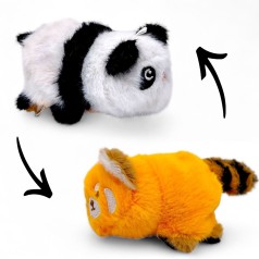 Мʼяка іграшка-брелок перекрут "Панда" 14 см