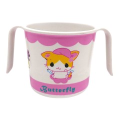 Чашка з бамбукового волокна, 200 мл (РОЖЕВА)